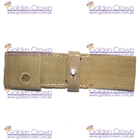 Courroie de baïonnette K98 Mauser en toile allemande et cuir véritable 100% Golden Crown GC-0310 pour vêtements