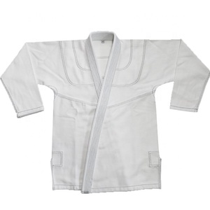 Haute qualité 100% coton Jiu-Jitsu brésilien (BJJ) Top équipement d'entraînement d'arts martiaux MMA personnalisé pour adultes pour uniformes BJJ Gis - Product Image 2