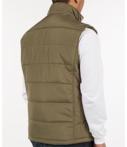 Chaleco Acolchado Sin Mangas para Hombre y Mujer, Talla Grande, Personalizable al por Mayor, Cortavientos, Impermeable, Tejido, Informal - Product Image 3