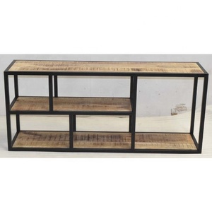 Mobilier industriel vintage en bois et métal pour la maison, appartement, hôtel, loisirs, boutique, supermarché, salon, vitrine au design moderne - Product Image 3