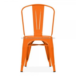 Wholesale <b>Vintage</b> Industrial Dining <b>Chair</b> Restaurant Stackable Dining Metal <b>Chair</b> - Product Image 2