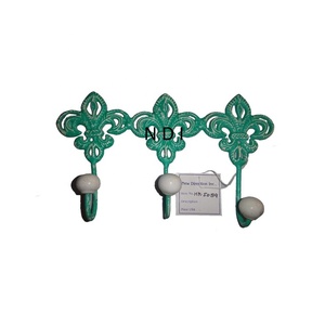 Eco Friendly Aluminium Metal Handmade Design Clothes Bag <b>Coat</b> Hanging Wall <b>Hooks</b> <b>For</b> Home Wall Decoration Vintage Usage Item - Product Image 1