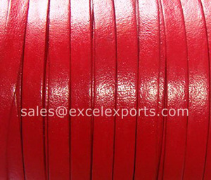 Lanières en cuir enduit lacets en cuir plat tressage ceinture cordon accessoires fabrication de bijoux colliers sacs vêtement chaussures - Product Image 2