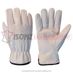 Isonz Leather Zone Goat Skin Guantes de seguridad para conductores - Product Image 1