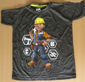 Camiseta de Jersey de Bambú Transpirable para Niños, Talla Grande, Manga Corta, Proveedor al por Mayor de Tirupur, India, Exportación OEM - Product Image 1