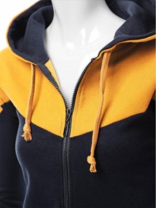 Sweat-shirt à capuche bicolore brodé pour hommes, avec poches, respirant, hiver, nouveauté 2020 - Product Image 4