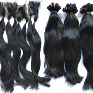 ผมคนแท้เวียดนามเรมี่ผ้าทอสองชั้นย้อมสีเข้ม - Product Image 1