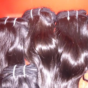 El mejor cabello humano crudo Waft de la máquina, extensión Remy India del pelo de la trama de la máquina de la India - Product Image 1