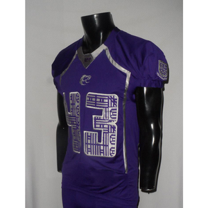 2024 nueva llegada de alta calidad personalizado seis paneles uniforme de fútbol americano ropa deportiva camisa XL tamaño en blanco deportes de verano - Product Image 5