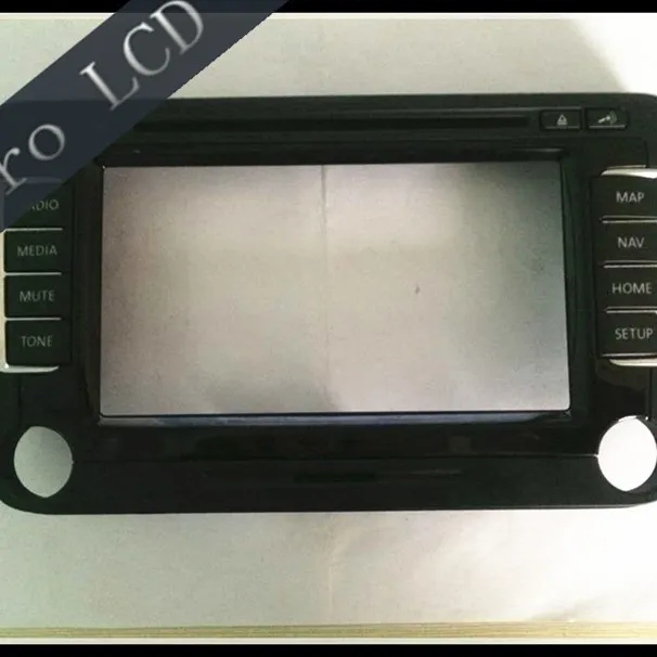 Brand New Original LCD Modulo del Pannello Frontale Per Volkswagen RNS510 Auto GPS/DVD Pannello di Navigazione