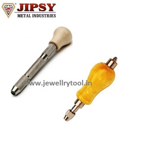 Professionnel en acier inoxydable rotule broche étau mandrin à main Logo personnalisé 0-2.5mm capacité pour le travail du bois montre-bracelet outils pièces - Product Image 6