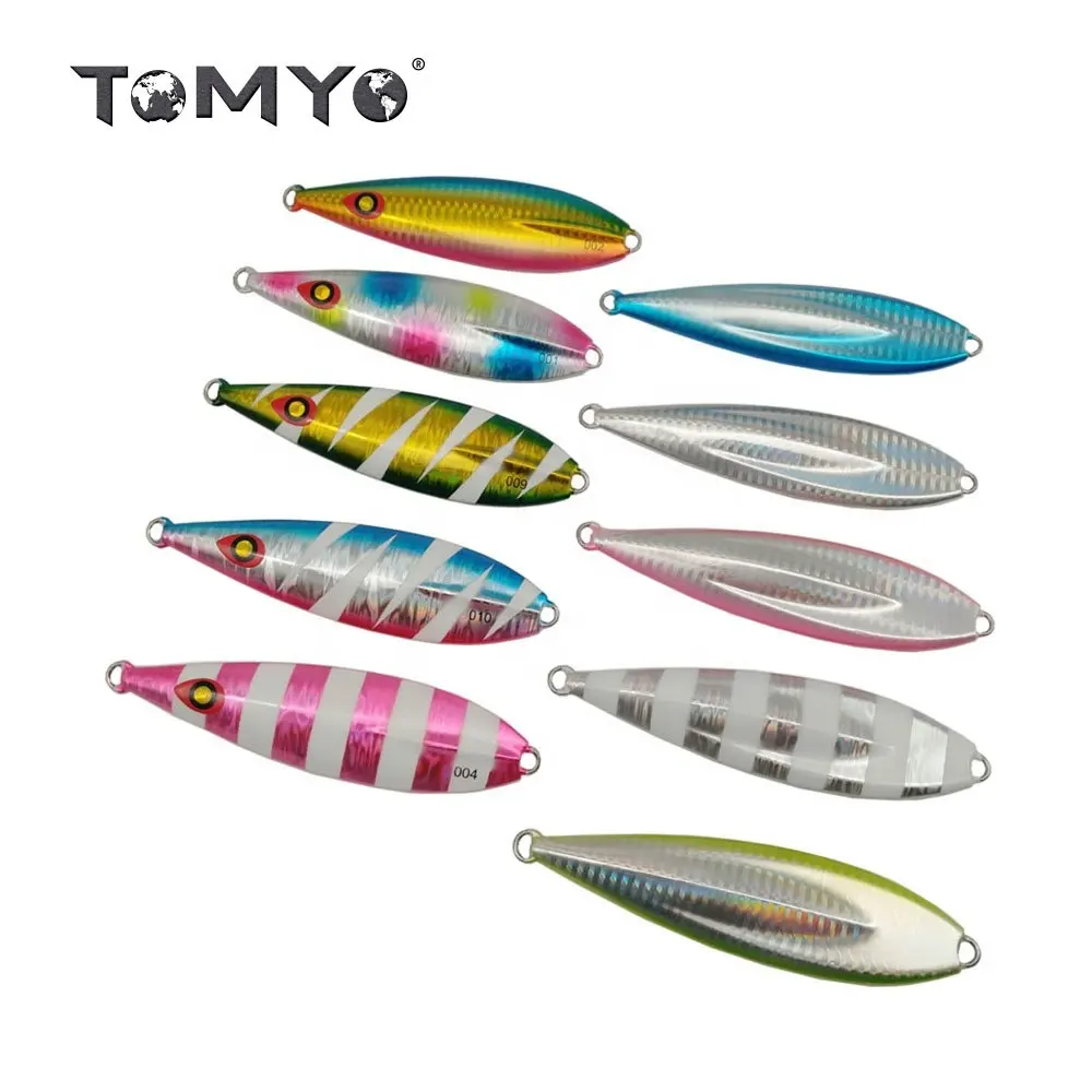 Tomyo-señuelo de Metal para Jigging, 80G, 150G, 200G, de paso lento