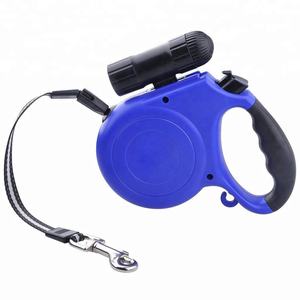 Linterna desmontable retráctil de alta calidad de fábrica, Correa LED para perro, correa para perro con linterna, suministros para perros - Product Image 6