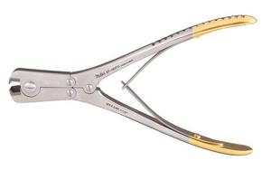 TC CNS Cortador de alambre de pasador frontal y lateral Instrumentos ortopédicos Carburo de tungsteno de la mejor calidad 22cm Acero inoxidable alemán - Product Image 5