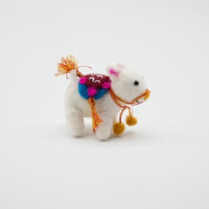 Animal décoratif en feutre, FCS-008 laine de nouvelle-zélande, accessoires et artisanat de noël, feutre fait à la main, par femmes, artisanal du népal, nouvelle collection - Product Image 4