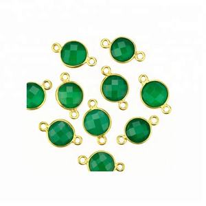 Sejal création 925 lunette en argent sterling massif connecteur de pierres précieuses approvisionnement en vrac en gros pour la fabrication de bijoux - Product Image 1