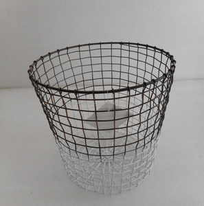 Panier en fil de fer noir antique de haute qualité pour le stockage de la cuisine et la conception personnalisée d'utilisation douée - Product Image 4