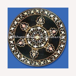 โต๊ะฝังหินอ่อน Meenakari ที่สวยงาม - Product Image 1