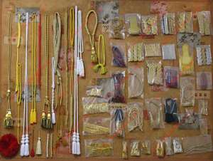 Aiguillette-cordón de hombro dorado, silbato, tablero de hombro personalizado - Product Image 2