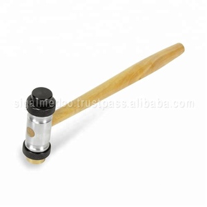Martillo de madera para hacer joyas, herramientas y equipos de joyería, mango de madera, Envío Gratis - Product Image 5