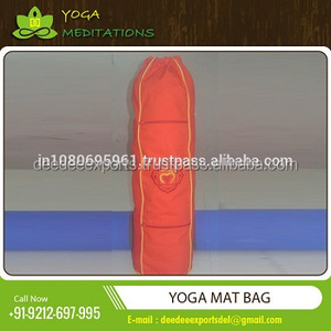 Bolsas de Yoga Ecológicas de Algodón para Tapetes de Yoga con Color Personalizado, 50 Piezas MOQ, Directamente del Mayorista y Fabricante Número 1 de la India - Product Image 5