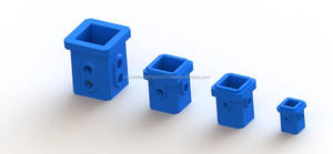 Ashok Industries Foundation Piling Tool Connector Multiple Holes for Earth <b>Augers</b> for 50 Ton Excavators 6000 Working Pressure - Product Image 3