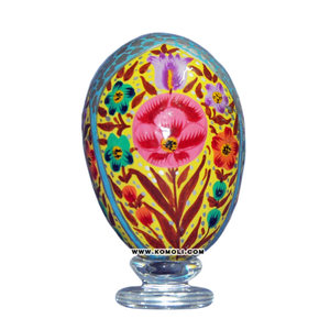 Huevos de Pascua multicolores pintados a mano, huevos decorativos personalizados al por mayor para decoración de primavera, exhibiciones navideñas y manualidades de Pascua - Product Image 4