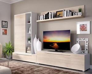 Meubles de salon modernes, cloison de séparation pour téléviseur, taille personnalisée, meuble mural pour téléviseur - Product Image 4