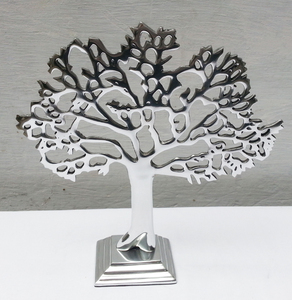 SCULPTURE en métal doré, décoration de TABLE ou de noël - Product Image 6