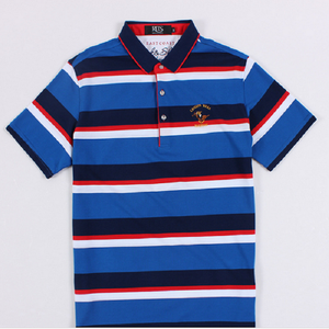 Polo en coton élégant pour hommes avec coupe moderne à manches courtes Design élégant idéal pour les occasions décontractées et semi-formelles Durable - Product Image 2