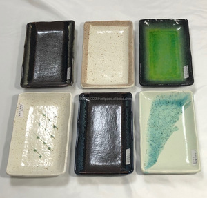 Vajilla japonesa de plato redondo de gres cerámico fiable y juego completo de vajilla disponible - Product Image 2