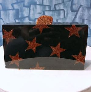 Pochette en résine verte et sac à main en zigzag pour femmes, fabriqué à la main par le fabricant lametierartz en inde - Product Image 4