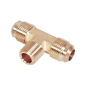 High Quality OEM Brass Flare Branch Tee Fitting Direct From Manufacturer <b>Hardware</b> Product - Product Image 1