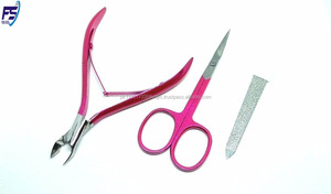 FRESNO SURGE Straight <b>Cuticle</b> <b>Scissors</b> Stainless Steel Finger Use - Product Image 2