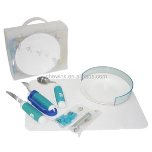 Fourchette en acier inoxydable Disabled Care Bend pour personnes âgées avec sangle - Product Image 3