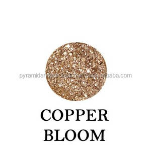 Fleur de cuivre coupe brillante ronde naturelle Druzy-Pierre Loos Druzy traitée thermiquement - Product Image 2
