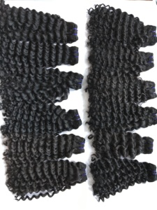 ผมต่อจากผมมนุษย์มีผมต่อแบบลอนลึกผมมนุษย์ไม่พันกันไม่มีสารเคมีผมบริสุทธิ์จากเวียดนาม - Product Image 3