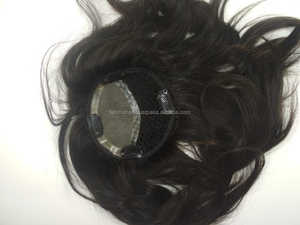 Toupet — toupet naturelle pour femmes, 100% cheveux humains vierges, LOOK naturel, livraison gratuite - Product Image 3