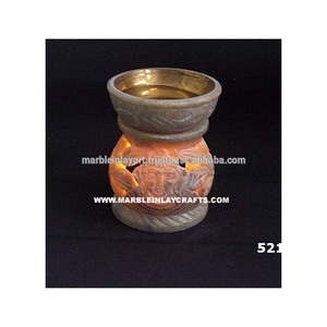 Soapstone Aroma Oil Handmade Amazing Antique Lamps Burner - Product Image 1