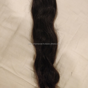 ผมมนุษย์บริสุทธิ์บราซิลผมต่อแบบหยัก A1 - Product Image 1