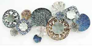 Décor mural en fer blanc, feuille de mer, Design unique, art de décor pour arbre - Product Image 6