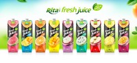 Hoogwaardige 330ml aluminium fles verse sinaasappel-passievrucht-mango puree mix vruchtensap uit Vietnam voor de gezondheid