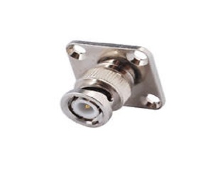 Connecteurs à souder droits de conception moderne à 4 trous BNC(M) personnalisés les plus vendus - Product Image 1