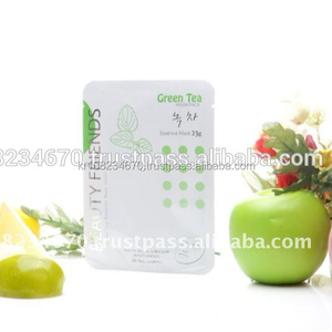 แผ่นหน้าสำหรับผลิตภัณฑ์ความงามแห้งครีมชาเขียวต่อต้านริ้วรอยทำให้ขาวขึ้นส่วนผสมทางเคมี - Product Image 2