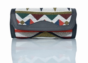 <span class=keywords><strong>Portafogli</strong></span> fatti a mano in vera pelle Kilim tappeto da <span class=keywords><strong>donna</strong></span> con ampio spazio per carte e passaporto con cerniera pochette borsa