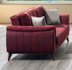 Naz Modern Wood Apartment Living Room Sofa Set - Product Image 4