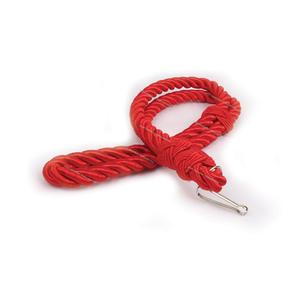 Silbato con cordón de seda, cordón doble, amarillo, negro, blanco - Product Image 3