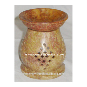 Stone <b>Fragrance</b> <b>Oil</b> Lamp, Soapstone Aroma <b>Oil</b> <b>Burners</b> - Product Image 1