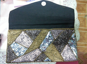 Designer Excellent Stone Ladies Evening <b>Clutch</b> <b>Bags</b> and Purse - Product Image 3