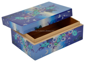 Metier New Arrival Wholesale Factory <b>Supply</b> Cheap Fancy Modern Decorative Handmade Wooden Gift Boxes - Product Image 2